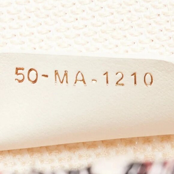 Christian Dior Latte Multicolor Canvas Fleurs Bibliques Vertical Book Tote Bag - Picture 6 of 8